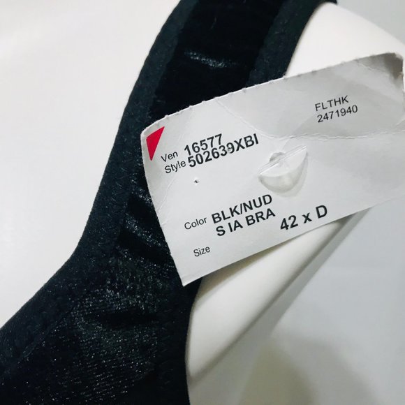 IZOD Black 42D Bra NWT - Picture 3 of 5